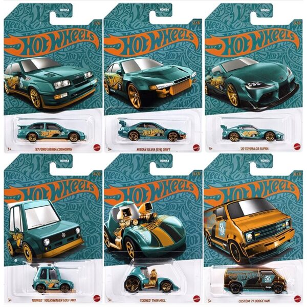 (Preorder) Hot Wheels 1:64 Pear & Chrome 2024 F case Assortment