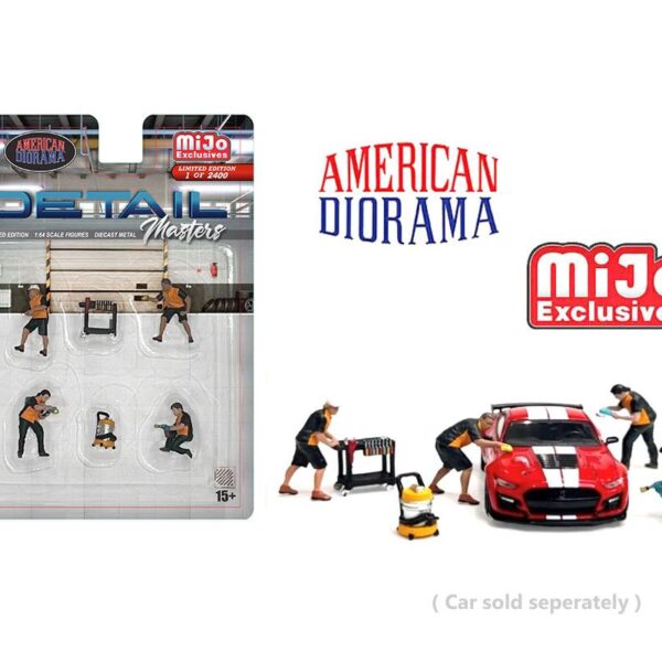 American Diorama 1:64 Detail Masters Figure Set – MiJo Exclusives Limited Edition