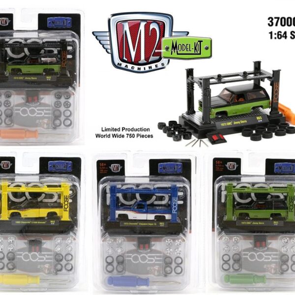 M2 Machines 1:64 Model-Kit Release 63 FOOSE Assortment