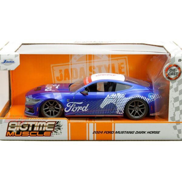 Jada 1:24 20234 Ford Mustang Dark Horse – Blue – Bigtime Muscle