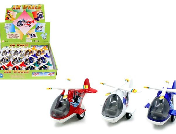 Aircraft 3.5″ Air Whale Copter (408) – Display Tray Set of 12