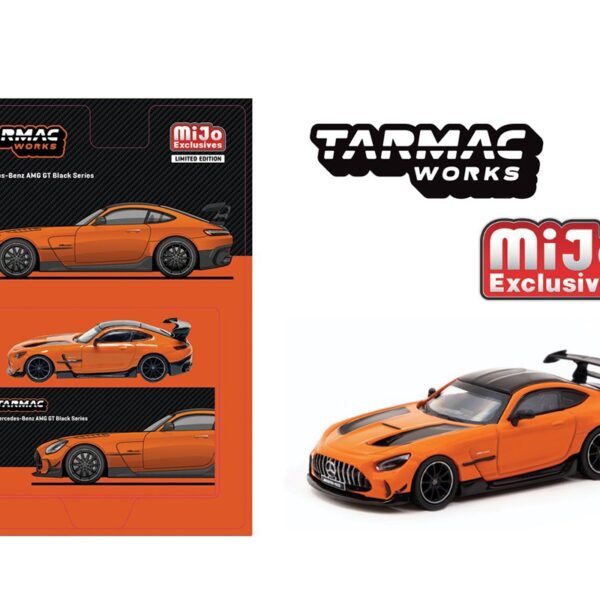 (Preorder) Tarmac Works 1:64 Mercedes-Benz AMG GT Black Series – Orange – Global64 – Mijo Exclusives