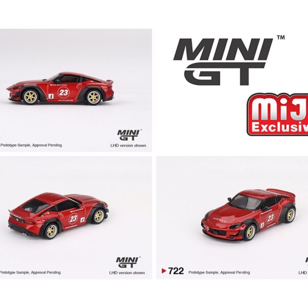 (Preorder) Mini GT 1:64 Nissan Z Pandem – Passion Red – MiJo Exclusives