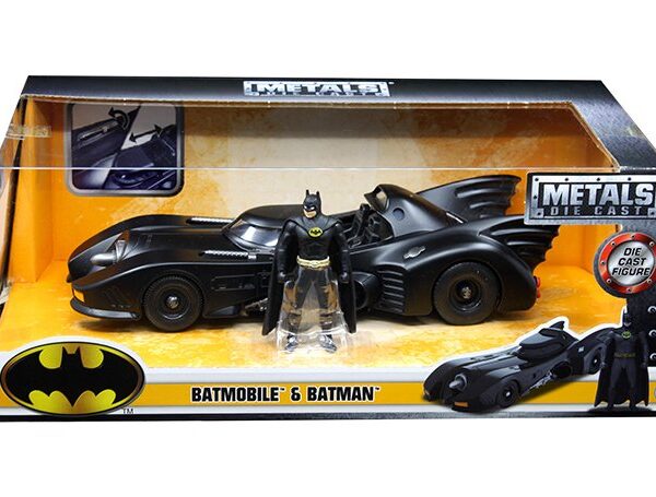 Jada 1:24 1989 Batmobile with Batman Figure â€“ Hollywood Rides