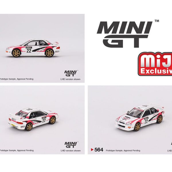 Mini GT 1:64 Subaru Impreza WRC98  1999 Rally Tour de Corse #22 – Mijo Exclusives