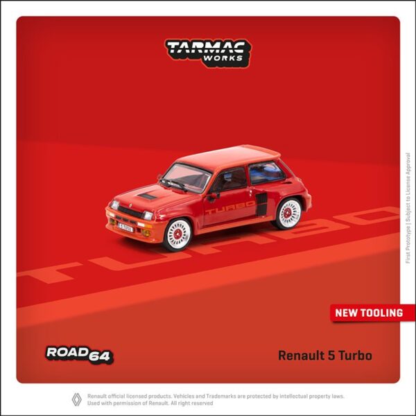 Tarmac Works 1:64 Renault 5 Turbo Red