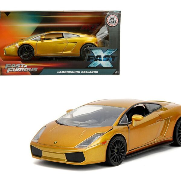 Jada 1:24 Lamborghini Gallardo – Gold – Fast & Furious: Fast X
