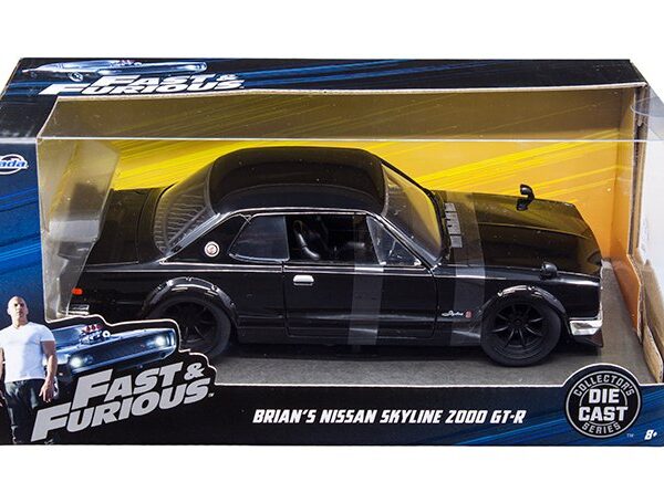 Jada 1:24 Brian’s 2000 Nissan Skyline GT-R34 – Fast & Furious