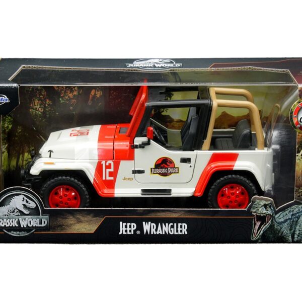 Jada 1:24 1992 Jeep Wrangler – Jurassic World – Hollywood Rides