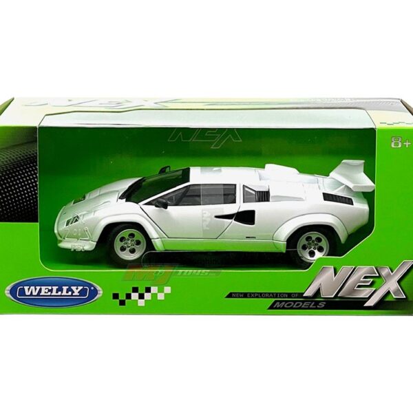 Welly 1:24 Lamborghini Countach LP 5000 S – White