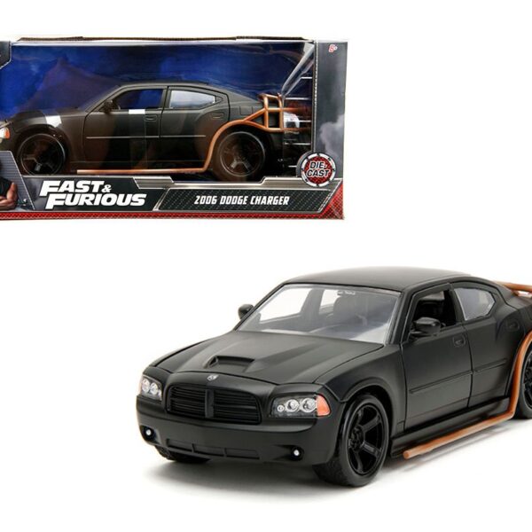Jada 1:24 2006 Dodge Charger Heist Car- Fast & Furious