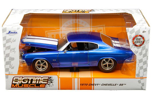 Jada 1:24 1970 Chevrolet Chevelle SS (Blue) â€“ Bigtime Muscle