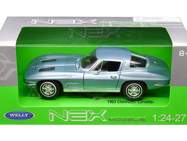 Welly 1:24 1963 Chevrolet Corvette (blue)