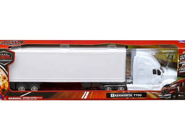 New Ray 1:32 Kenworth T700 All White – Long Haul Trucker