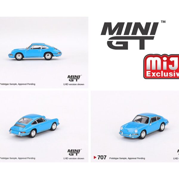 (Preorder) Mini GT 1:64 Porsche 901 1963 ‘Quickblau’ – Blue – MiJo Exclusives