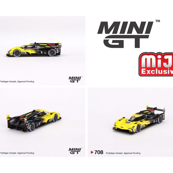 (Preorder) Mini GT 1:64 Cadillac V-Series.R #01 Cadillac Racing  2023 IMSA Daytona 24 Hrs  3rd Place – MiJo Exclusives