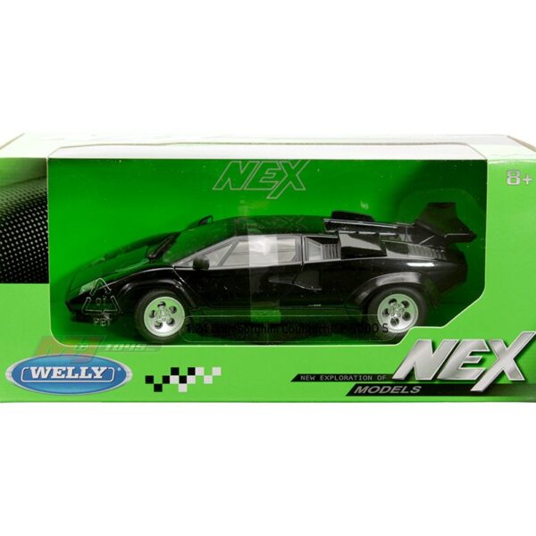 Welly 1:24 Lamborghini Countach LP 5000 S – Black