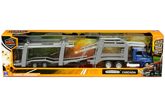 New Ray 1:43 Freightliner Cascadia Auto Carrier – Long Haul Truckers