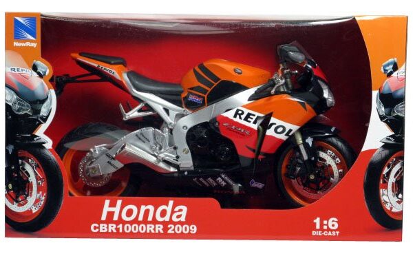 New Ray 1:6 2009 Honda CBR1000RR Repsol – Motorcycles