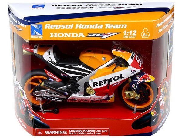 New Ray 1:12 2015 Honda RC-V – Repsol Honda Team Marc Marquez – Motorcycles