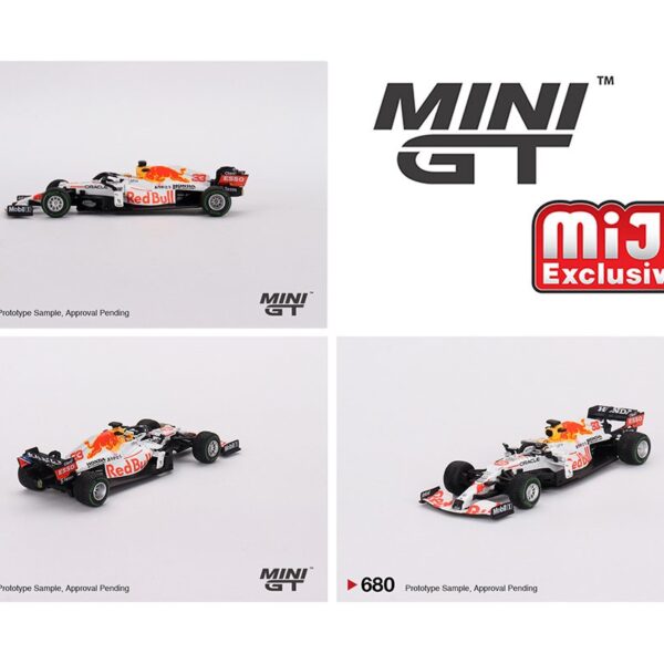 Mini GT 1:64 Red Bull RB16B #33 Max Verstappen 2021 Turkish Grand Prix 2nd Place – MiJo Exclusives