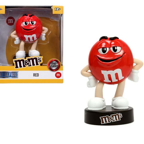 Jada M&Mâ€™s Red 4â€³ Figure â€“ Metalfigs
