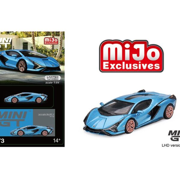 Mini GT 1:64 Lamborghini SiÃ¡n FKP 37 Ble Aegir – Mijo Exclusives