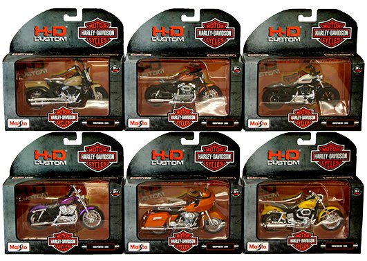 Maisto 1:18 Harley-Davidson Series 38 Assortment – Motorcycles