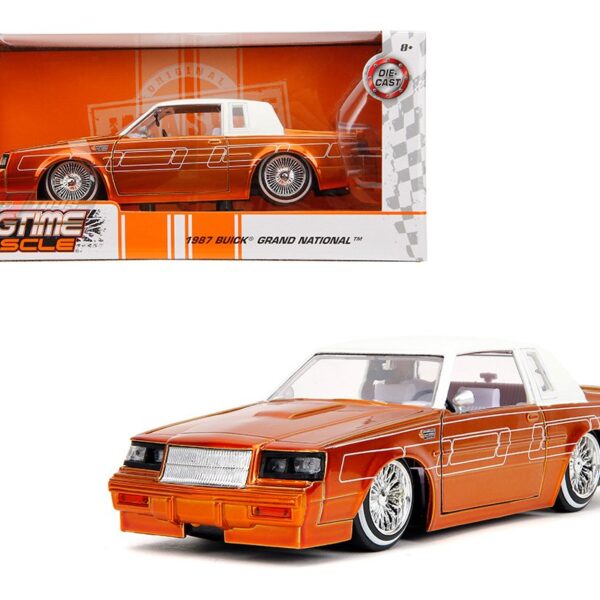 Jada 1:24 1987 Buick Grand National – Candy Orange – Bigtime Muscle