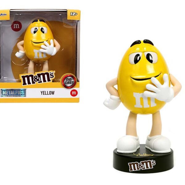 Jada M&M’s Yellow 4″ Figure – MetalFigs