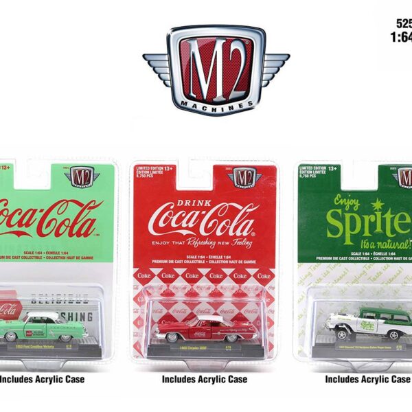M2 Machines 1:64 Coca-Cola 2022 Release A18 Assortment