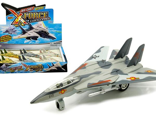 Airplane 7″ U.S.A.F. Grumman F14 Tomcat – XForce Commander – Display Tray Set of 6