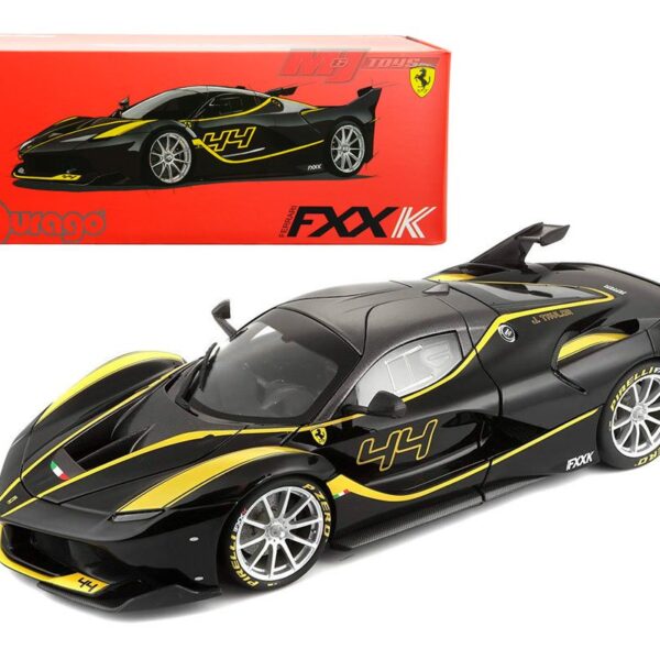 Bburago 1:18 Ferrari FXX K #44 (Black) – Signature Series
