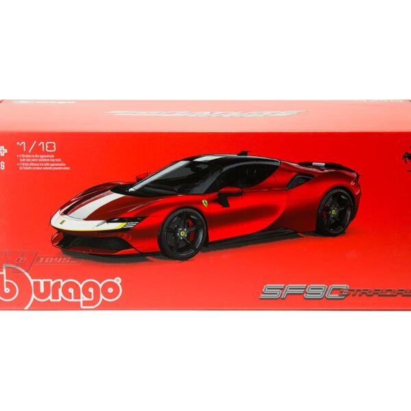 Bburago 1:18 Ferrari SF90 Stradale (Red) – Signature Series