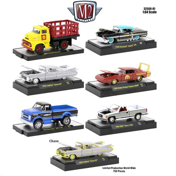 M2 Machines 1:64 Auto-Thentics Release 81 Assortment