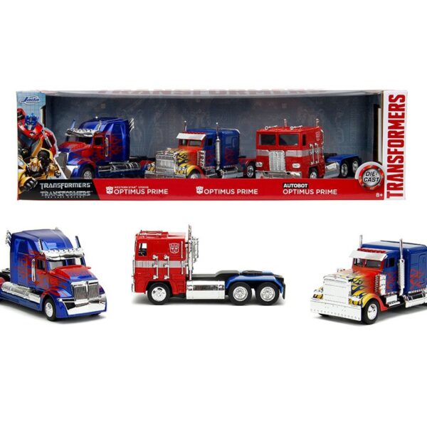 Jada 1:32 Optimus Prime 3-Pack – Transformers – Hollywood Rides