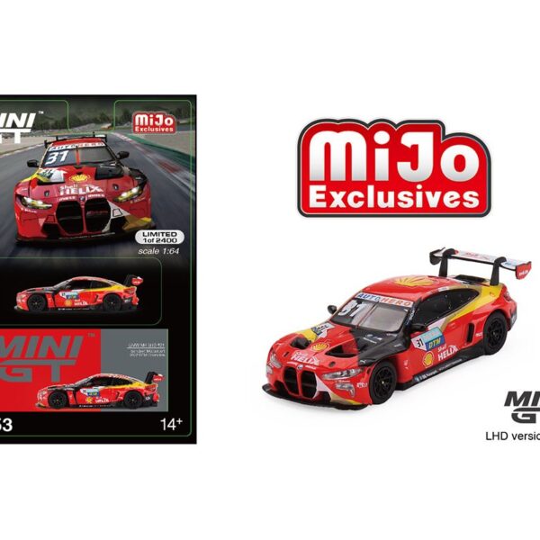 Mini GT 1:64 BMW M4 GT3 #31 Schubert Motorsport  2022 DTM Champion – Mijo Exclusives