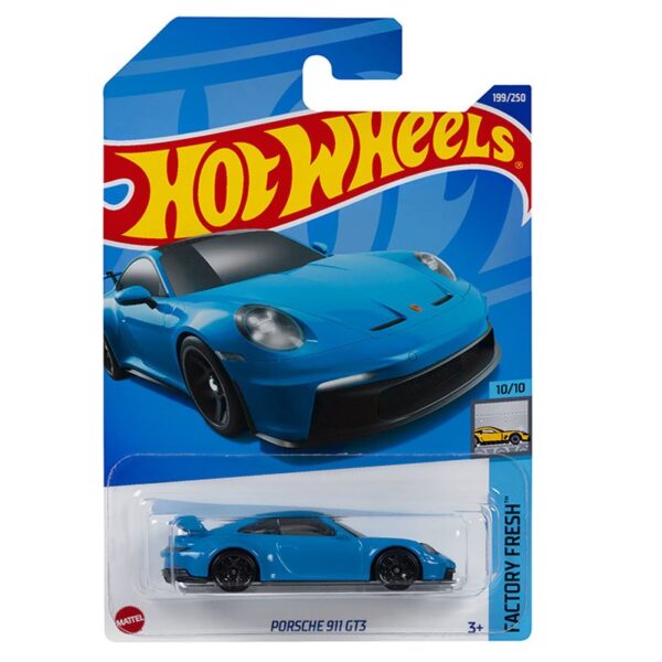 Hot Wheels 1:64 Basic Porsche 911 GT3 – Blue – Solid Case Pack