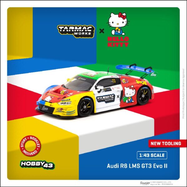 Tarmac Works 1:43 Audi R8 LMS GT3 Evo II Macau GT Cup 2022 Uno Racing Adderly Fong
