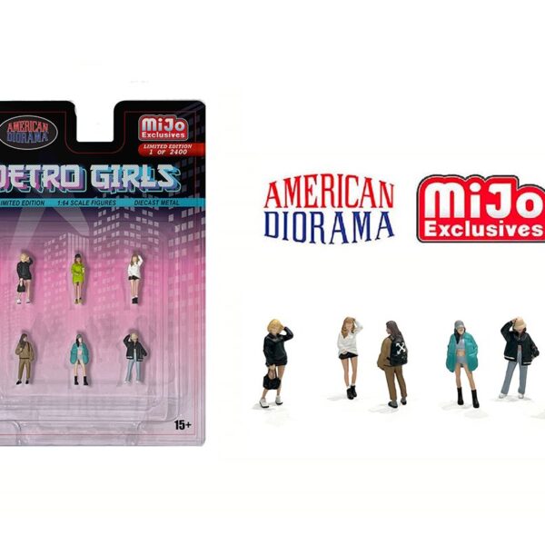 American Diorama 1:64 Figures Metro Girls – Mijo Exclusives