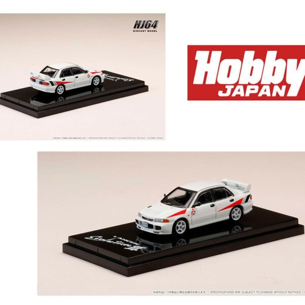 (Preorder) Hobby Japan 1:64 Mitsubishi Lancer RS Evolution III Rally Stripe