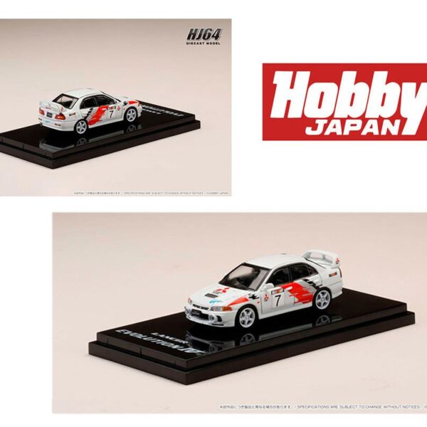 (Preorder) Hobby Japan 1:64 Mitsubishi Lancer GSR Evolution GR Rally Graphic
