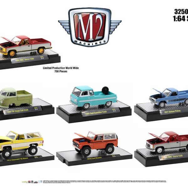 M2 Machines 1:64 Auto-Thentics Collection Release 75 Assortment