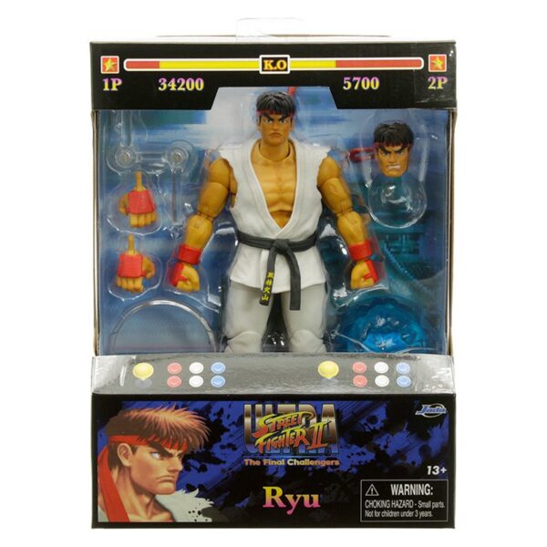 Jada 6″ Street Fighter II Ryu – Figurine