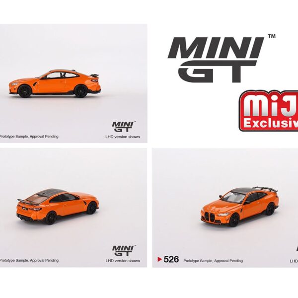 Mini GT 1:64 BMW M4 M-Performance (G82) – Fire Orange  – Mijo Exclusives