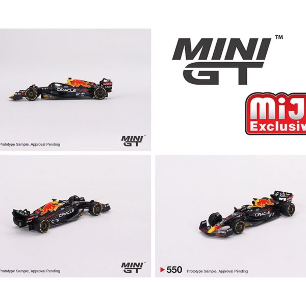 (Preorder) Mini GT 1:64 Oracle Red Bull Racing RB18 #1Â Max Verstappen 2022 Monaco Grand PrixÂ 3rd Place – MiJo Exclusives