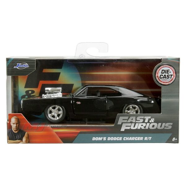 Jada 1:32 Fast & Furious Dom’s Dodge Charger R/T – Black