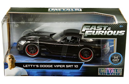 Jada 1:24 Dom’s 2008 Dodge Viper SRT – Fast & Furious