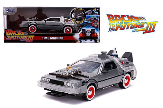 Jada 1:24 Back To The Future Time Machine Part III  – Hollywood Rides