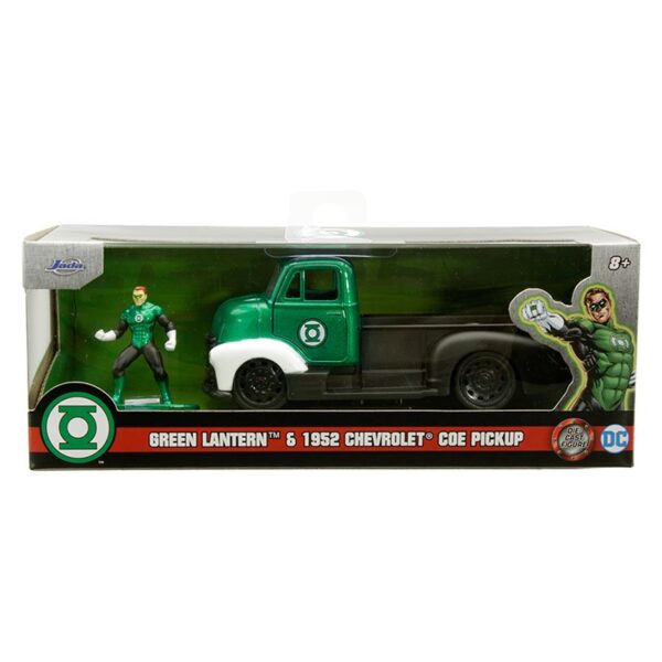 Jada 1:32 Green Lantern & 1952 Chevrolet COE Pickup – DC Comics – Hollywood Rides